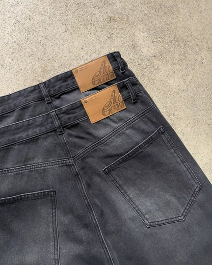 2025 Hip-Hop Gold Coin Jeans Y2K Retro Low Waist Wide Leg Zipper Pants Y2K Clothing Men'S Fashion Embroidered Loose Jeans